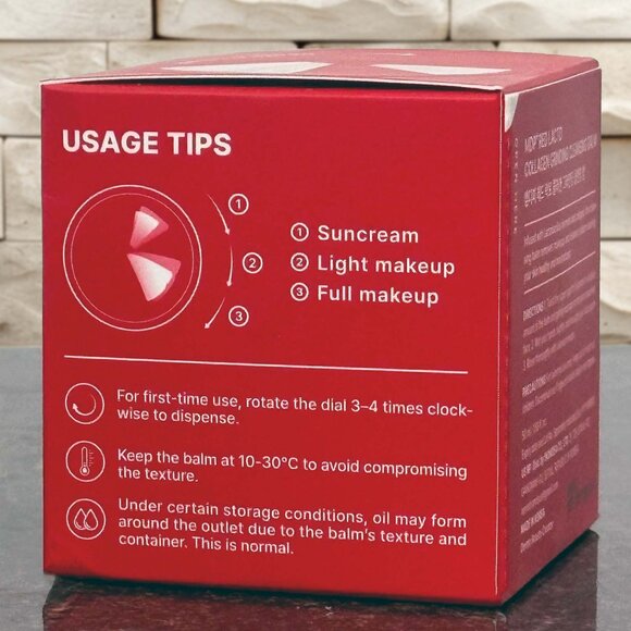 🍎 MDP+ Red Lacto Collagen Peptide Cleansing Balm ~ NIB! - Picture 4 of 7